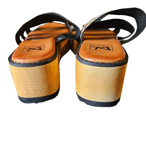 Dirty Laundry by Chinese Laundry Jolt Platform Leopard Open Toe Wedge Size 7.5 - Picture 5 of 7